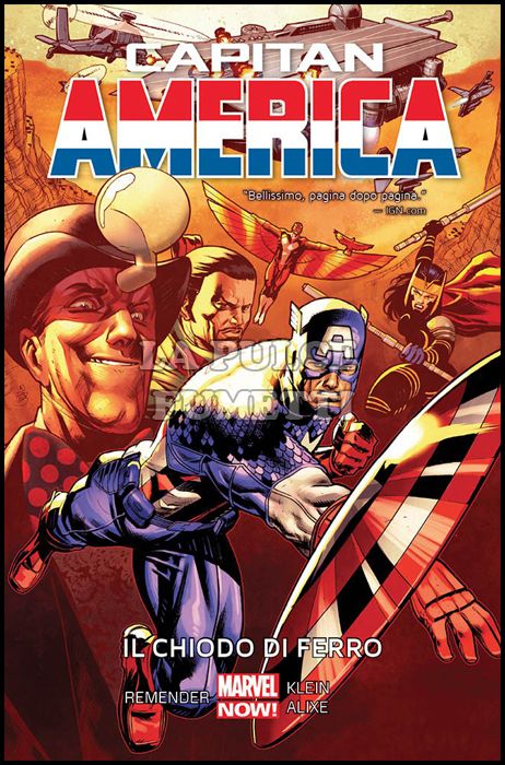 MARVEL COLLECTION - CAPITAN AMERICA - 1A SERIE #     4: IL CHIODO DI FERRO